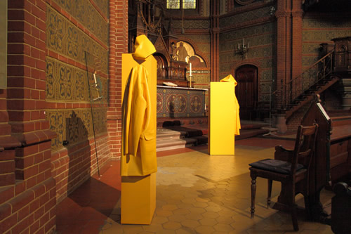 Installation in der Bergkirche