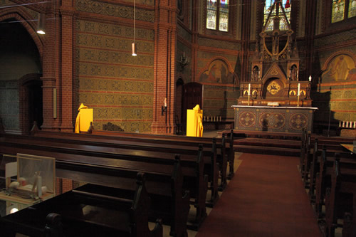 Installation in der Bergkirche