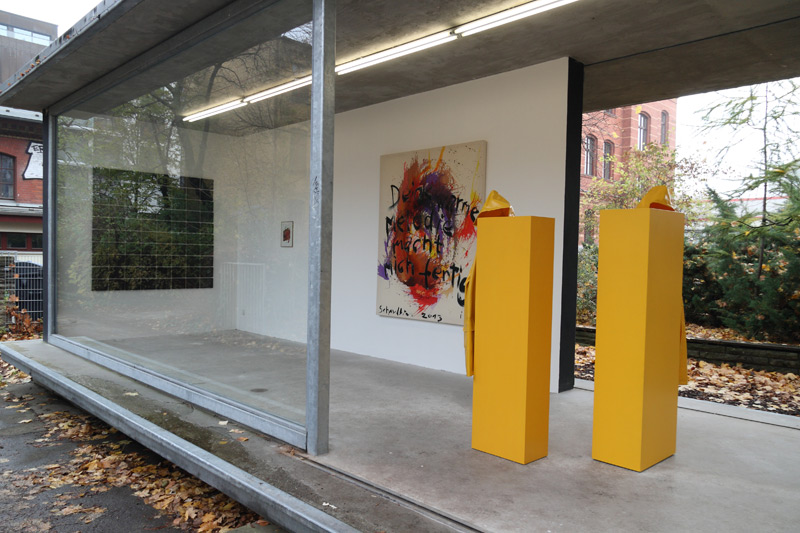 Blick in den Pavillon