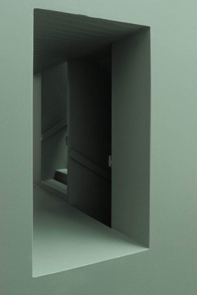 Michael Göbel - Stufen II (aus der Serie der "Gedankengebäude"), 2016