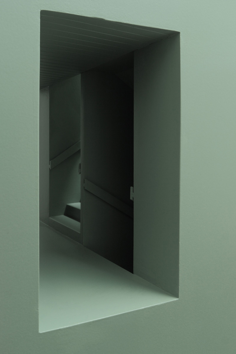 Michael Göbel - Stufen II (aus der Serie der "Gedankengebäude"), 2016