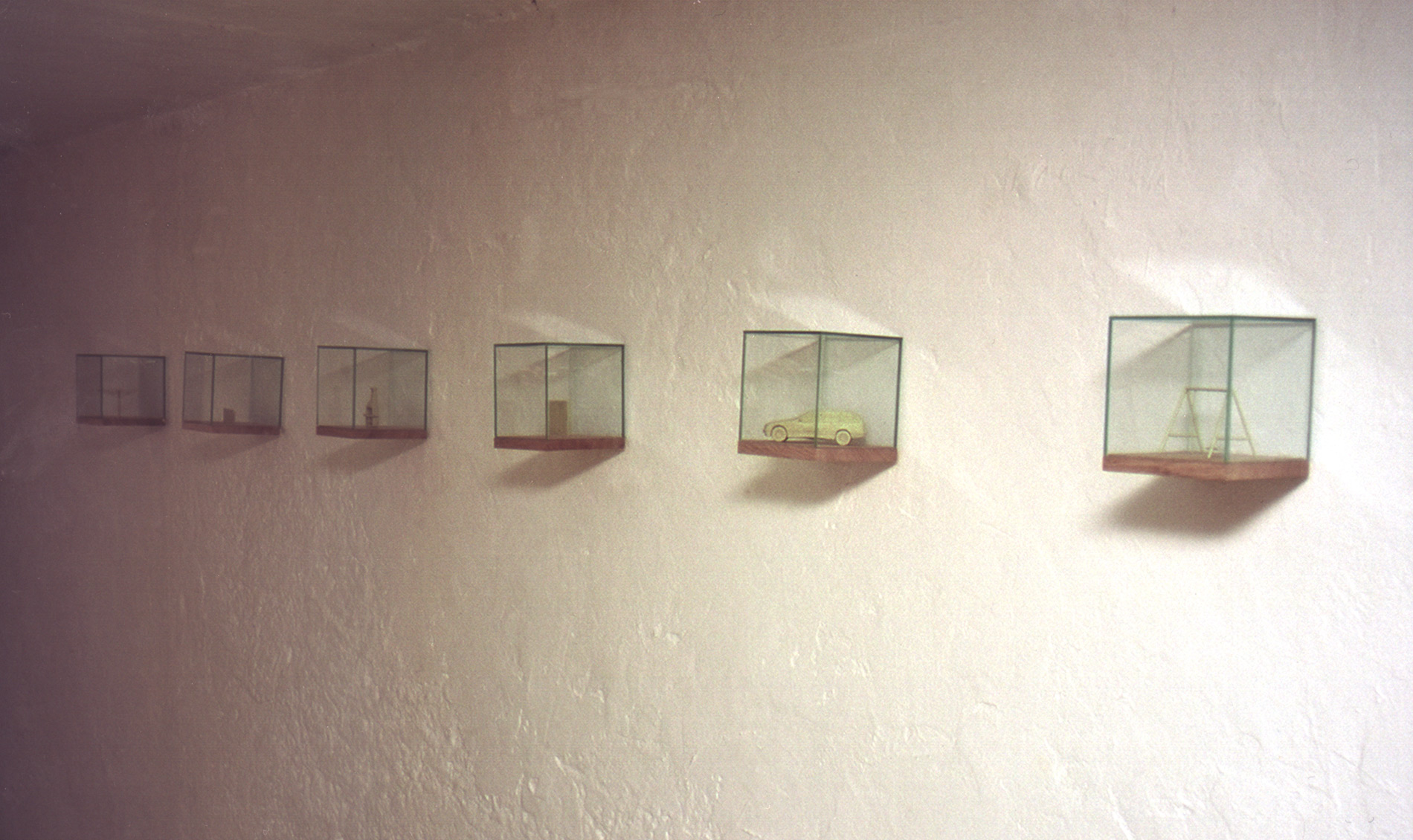 Michael Göbel - Ausstellung "Miniaturwelten", 2004