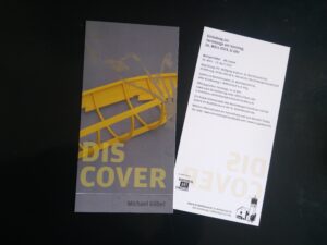 Einladungskarte "di/cover" in der Galerie im Bonifatiusturm