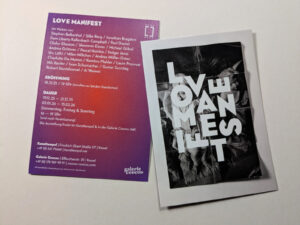 Einladung LOVE MANIFEST 2025-26